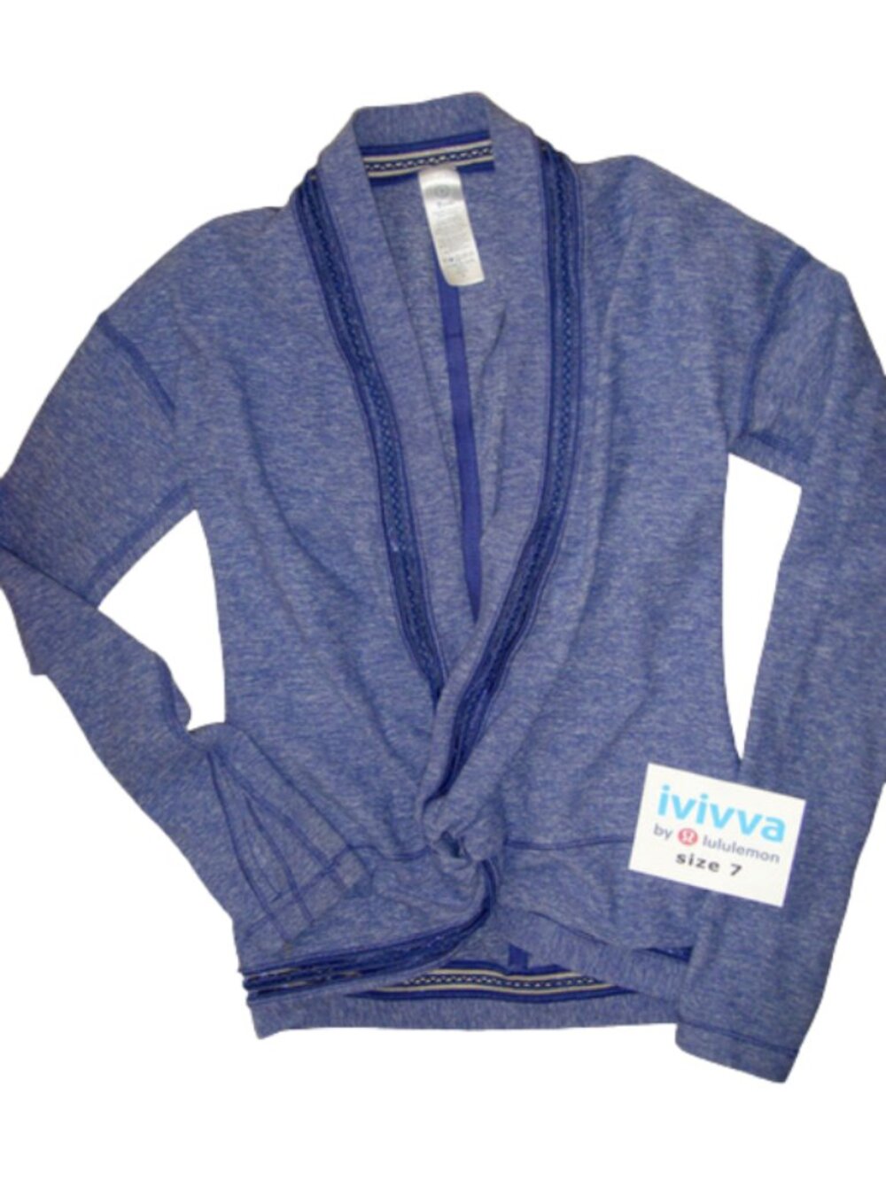 Ivivva Girl by Lululemon 🍋Own The Move Shrug purple size 7
